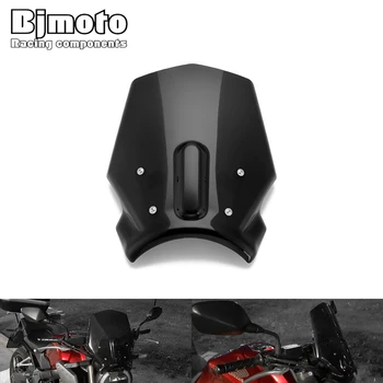 

BJMOTO Wind Deflectors For Honda CB1000R CB650R 2018 2019 CB 650R 1000R Motorcycle WindScreen Windshield Visor Glass Bracket