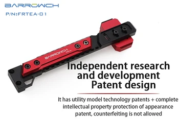 

Barrowch FRTEA-01, Aluminum Alloy Discrete Video Card Adjustable Bracket, GPU Holder, Video Card Partner barrow water cooling