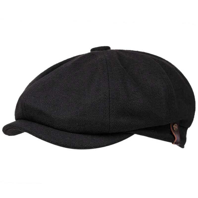 male beret Men Beret Vintage Herringbone Gatsby Tweed Peaky Blinders Hat Newsboy Beret Hat Spring Winter Flat Peaked Beret Hats newsboy beret cap Berets