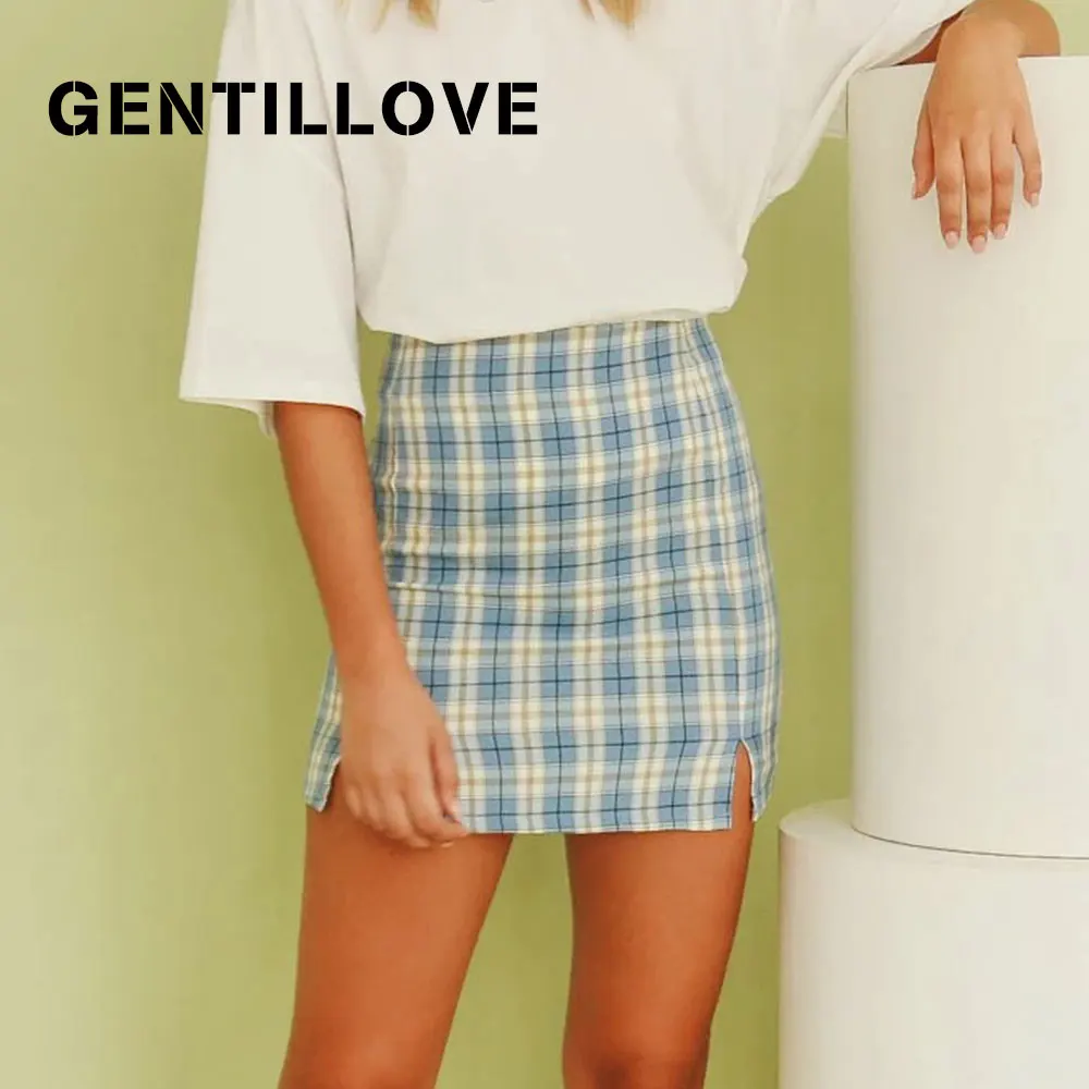 Элегантная универсальная короткая юбка Gentillove в стиле Харадзюку Женская