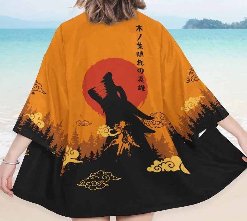 WMVCXI Hokage Ninja Konoha Kakashi Sharingan Cosplay Costumes Sasuke Kimono Haori Teens Cloak Cardigan Bathrobe Pajamas Sleepwear -Zentai shop online H05862b3c715a46ec87563e2019520ddd6