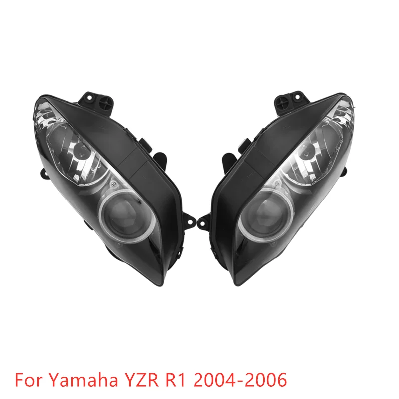 Аксессуары для мотоциклов передняя фара для Yamaha YZF R1 98-99 2000-2001 02-03 04-06 07-08 2009-2011 - Цвет: style4