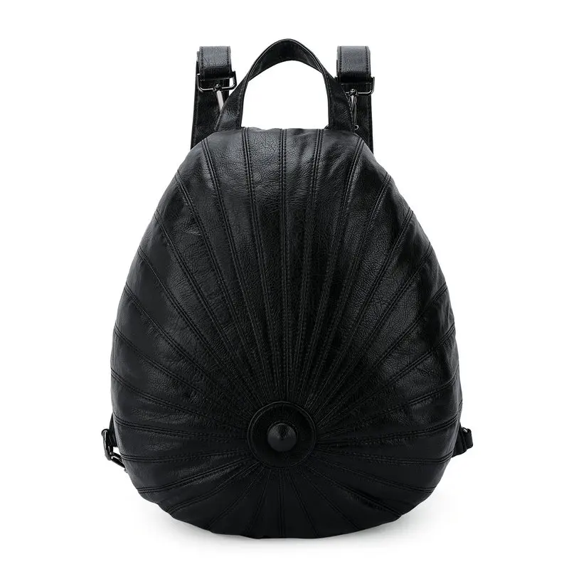 Stylish Backpacks luxury Angel Me 2021 New Arrival Hot Selling Women Hat Color Stripe Backpack, Soft Leather Spacious Shoulder Bag stylish and comfortable backpacks Stylish Backpacks
