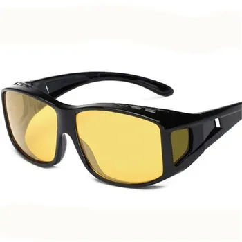 

New Style Fashion Men And Women Night Vision Goggles Driver Driving Polarized Goggles Night Windproof Goggles Sports Sunglasses