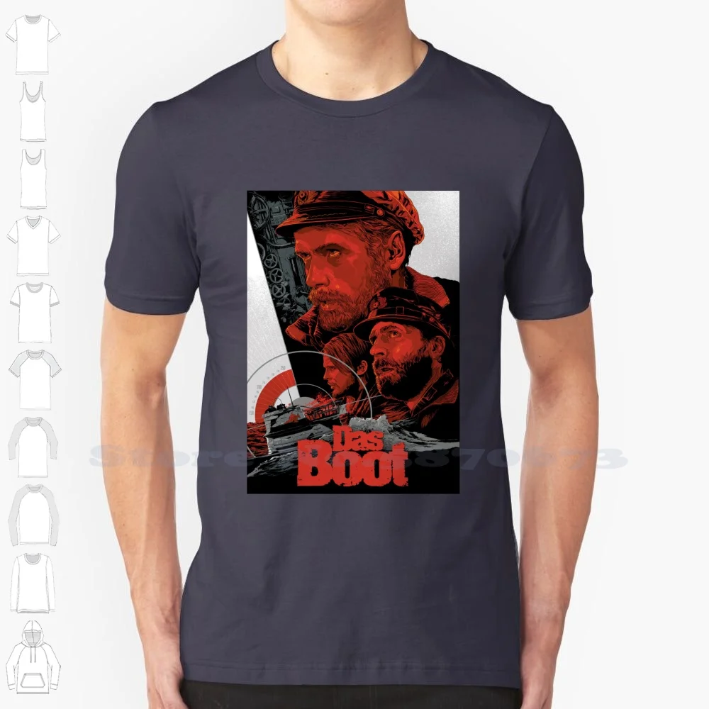 Das Boot Bastoncini Petersen Fashion Vintage Tshirt T-Shirt Das Boot Xmr Petersen U Boat