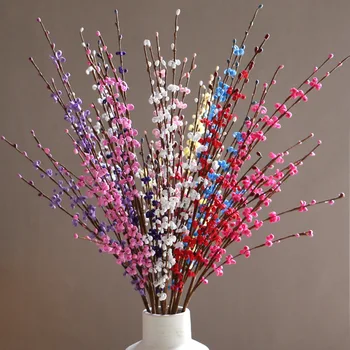 Hot Sale Yingchun Simulation Flower Foam Bead Simulation Plant Fake Flower Decoration For Wedding Party decoration