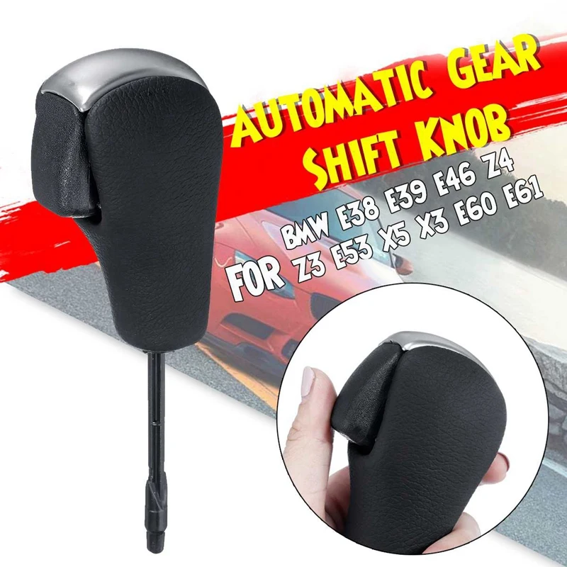 Car Automatic Vehicles Gear Knob Black Fit for Bmw E81 E82 E87 E90 E92 E93 E36 E38 E39 E46 Z4 Z3 E53 X5 X3 E6 | Автомобили и