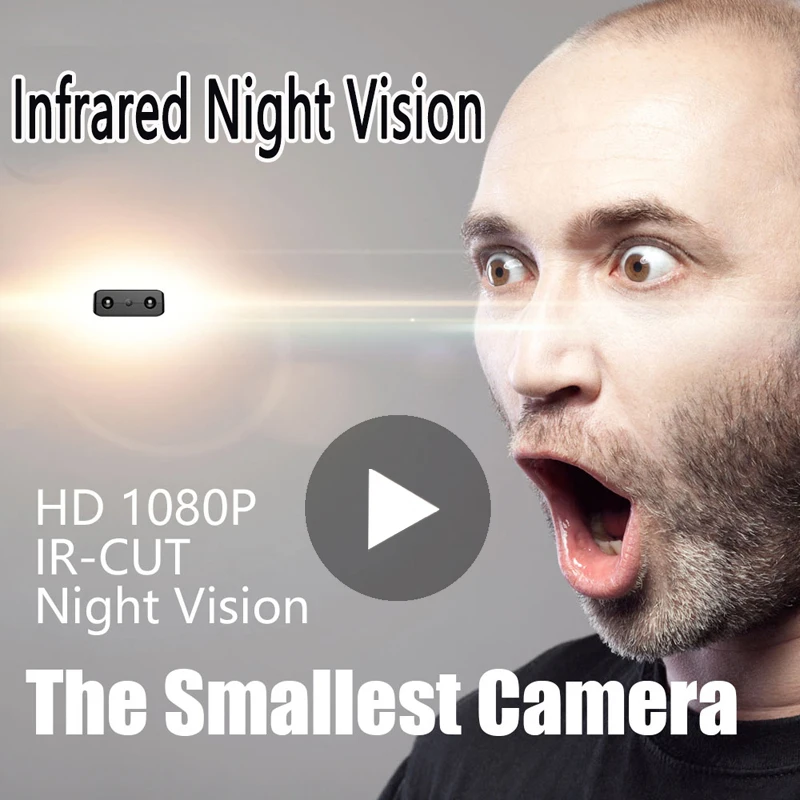 

Smallest HD 1080p Body Secret Small Micro Video Mini Camera Wifi IP Cam Night Vision With Motion Sensor Microcamera Minicamera