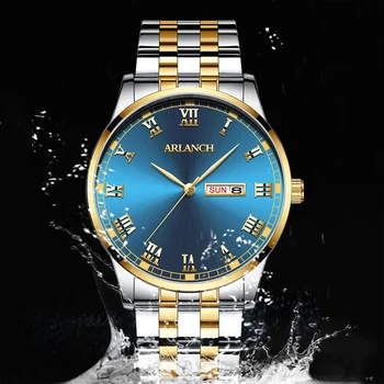 

Luxury Men's Watch Full Steel Watches Fashion Quartz Wristwatch Military Waterproof Date Casual Male Clock Relogio Masculino
