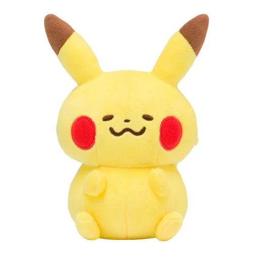 1 шт. в версии Kawaii Аниме Пикачу Eevee милые плюшевые игрушки мультфильм набивная Мягкая кукла милый подарок для девочки дети подарки на день рождения - Цвет: Pikachu