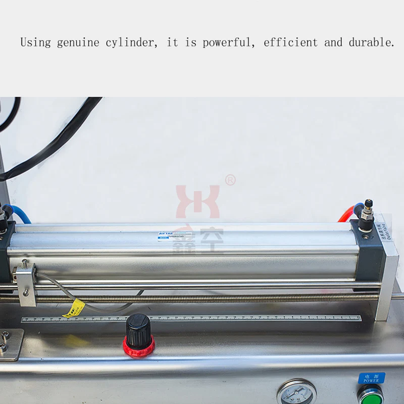 Multipurpose stirred paste filling machine piston type pneumatic quantitative filling machine
