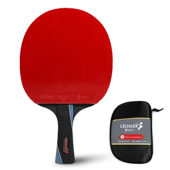 

Professional Ping Pong Paddle Quality Table Tennis Racket Long Handle Ping Pong Bat Ping Pong Racket Training Accessories Racket