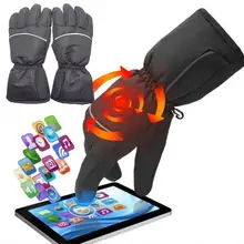 Электрические перчатки с USB электрическим нагревом, перчатки для пальцев с толстым подогревом, моющиеся перчатки для езды на велосипеде, лыжах, кемпинга