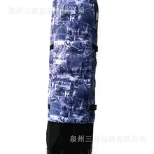 Ковбойская ультра-емкость платы посылка с колесами двойная пластина колеса Сумка доска посылка Сноубординг бейсбольная Тележка мешок шпон D