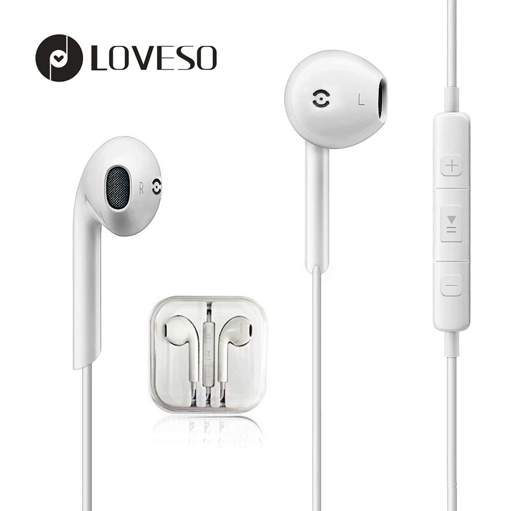 Наушники LOVESO для спортивных игр музыкальные наушники-вкладыши с проводным
