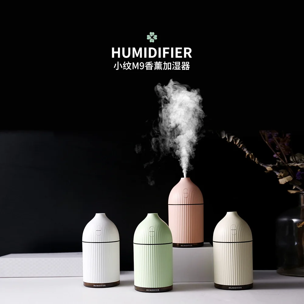 

New Style Small Grain M9 Humidifier Comes with Fragrance Power Protection USB Car Mounted Desktop Office Humidification Water Re