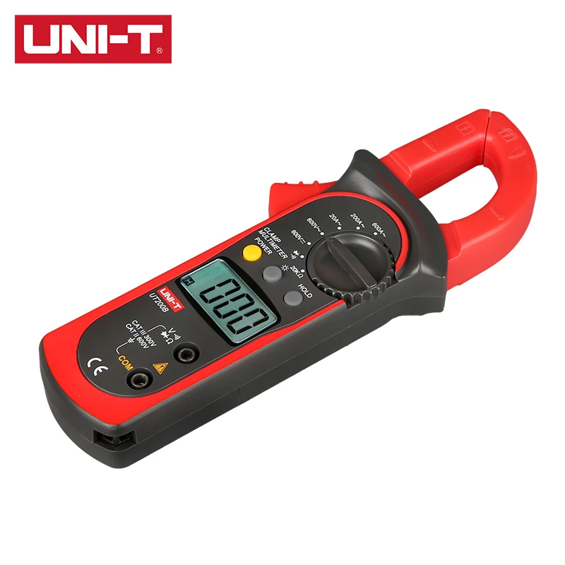 UNI T UT200A/UT200B Цифровые токоизмерительные клещи ЖК дисплей подсветка с 1999 показания