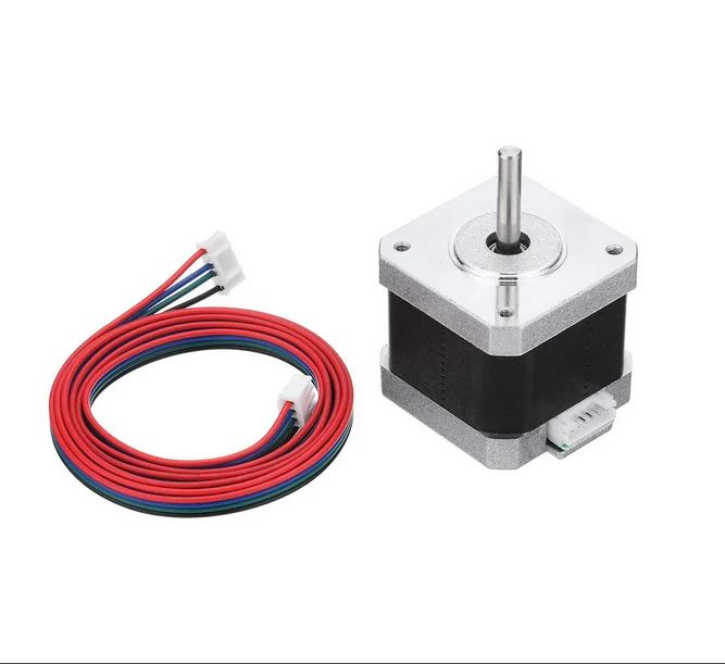

1.5A 17HS4401 42 Motor Hybrid Stepper Motor 17 Stepper Motor 40N.cm 4-Lead Printer Motor Accessoriesor for CNC 3D Printer