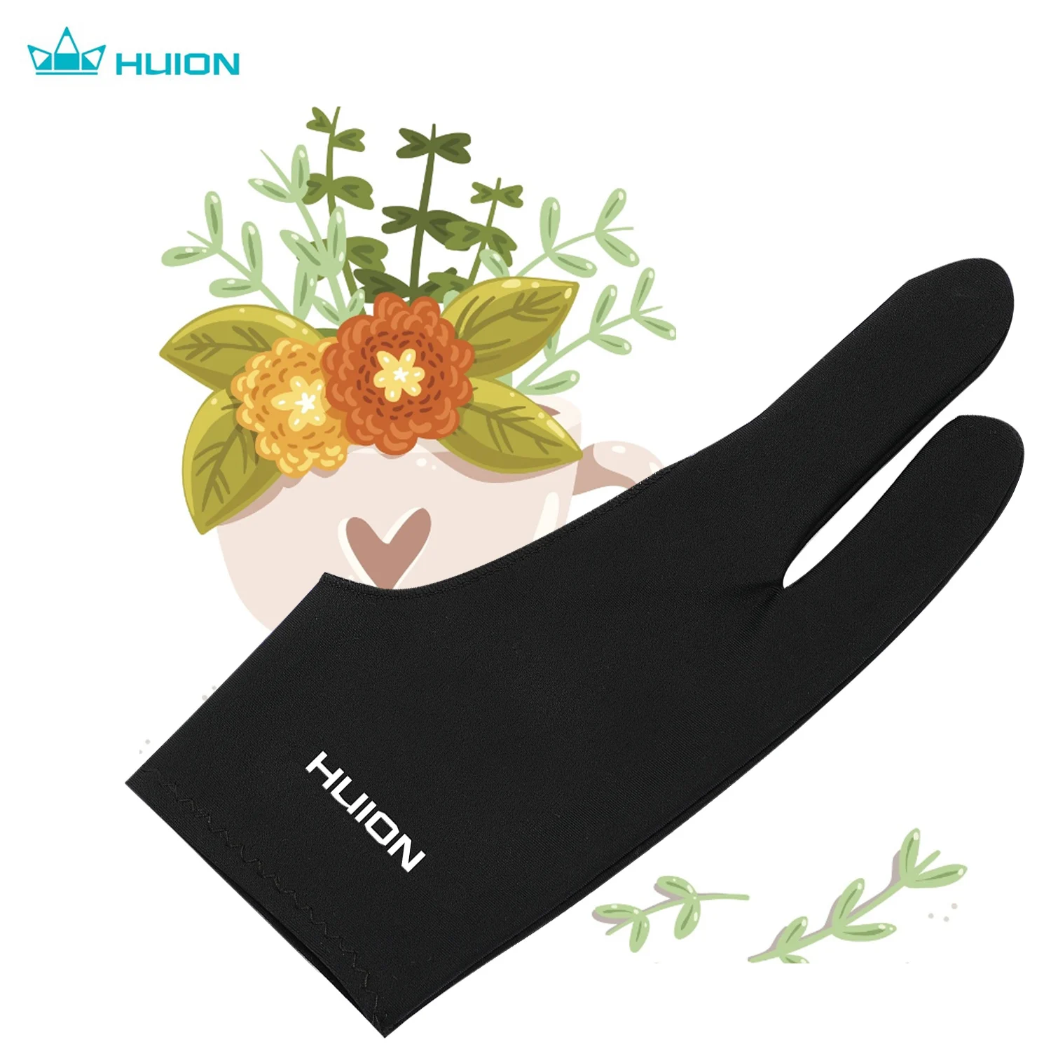 Перчатка для рисования Huion GL200 на два пальца Без размера перчатка художественного