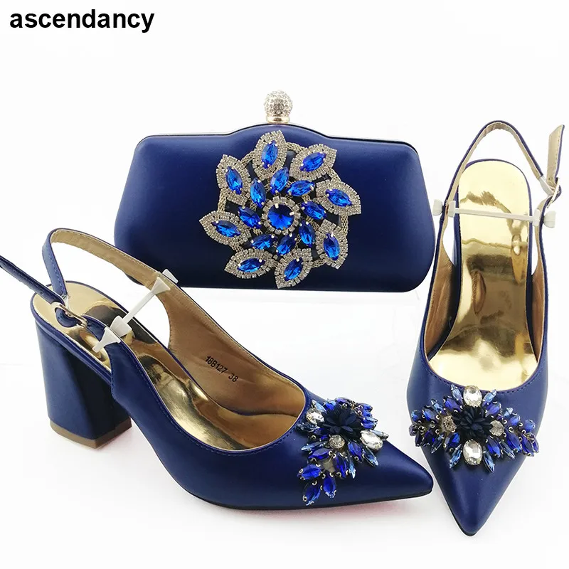 D. blauw Italiaanse Schoenen met Bijpassende Tassen voor Vrouwen Italiaanse In Vrouwen Hoge Kwaliteit Afrikaanse Bruiloft Schoenen Afrikaanse Party Schoen en tas D. blauw Italiaanse Schoenen met Bijpassende Tassen voor Vrouwen Italiaanse In Vrouwen Hoge Kwaliteit Afrikaanse Bruiloft Schoenen Afrikaanse Party Schoen en tas