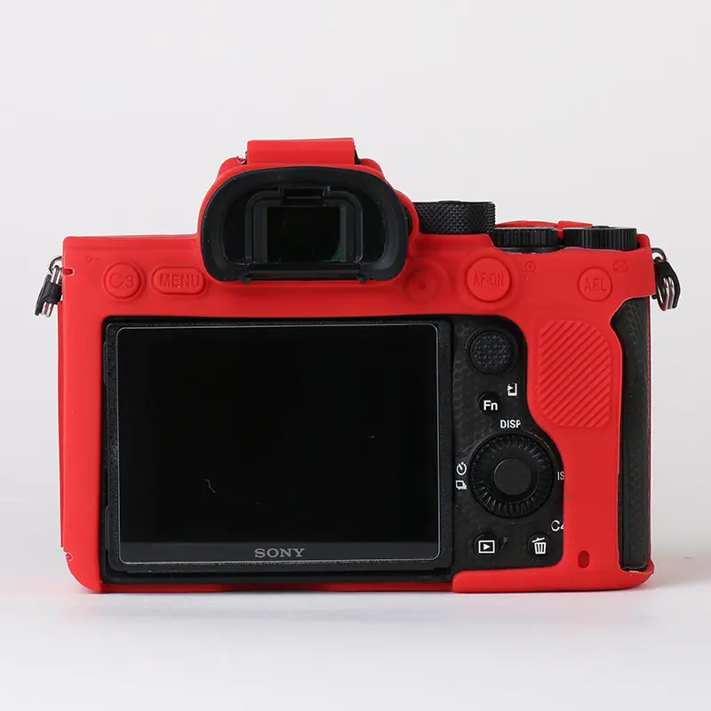 Силиконовая кожа брони чехол корпус протектор для sony A7 III/A7R III/A7M3 A7RM3/A9 ILCE-9/A7R IV A7RM4 камеры только