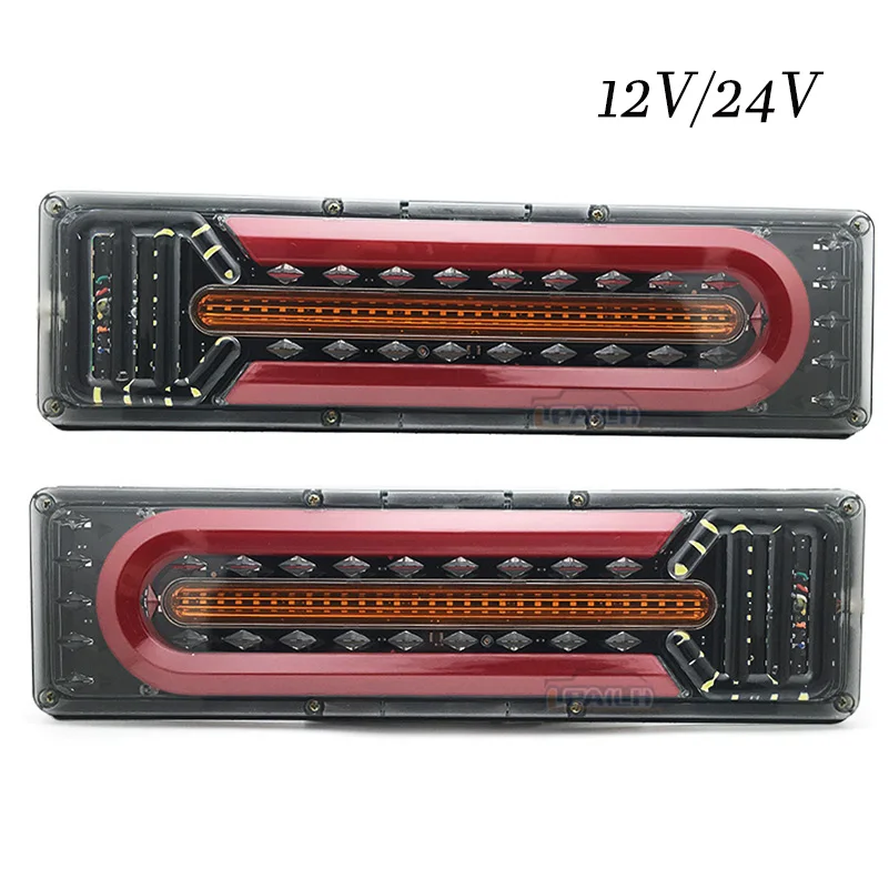 12V/24V Водонепроницаемый автомобиль грузовик светодиодный задний фонарь
