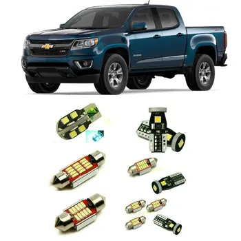 

Car Led interior lights For Chevrolet Colorado Impala Sonic 2019 6pc Led Lights For Cars lighting kit automotive bulbs Canbus