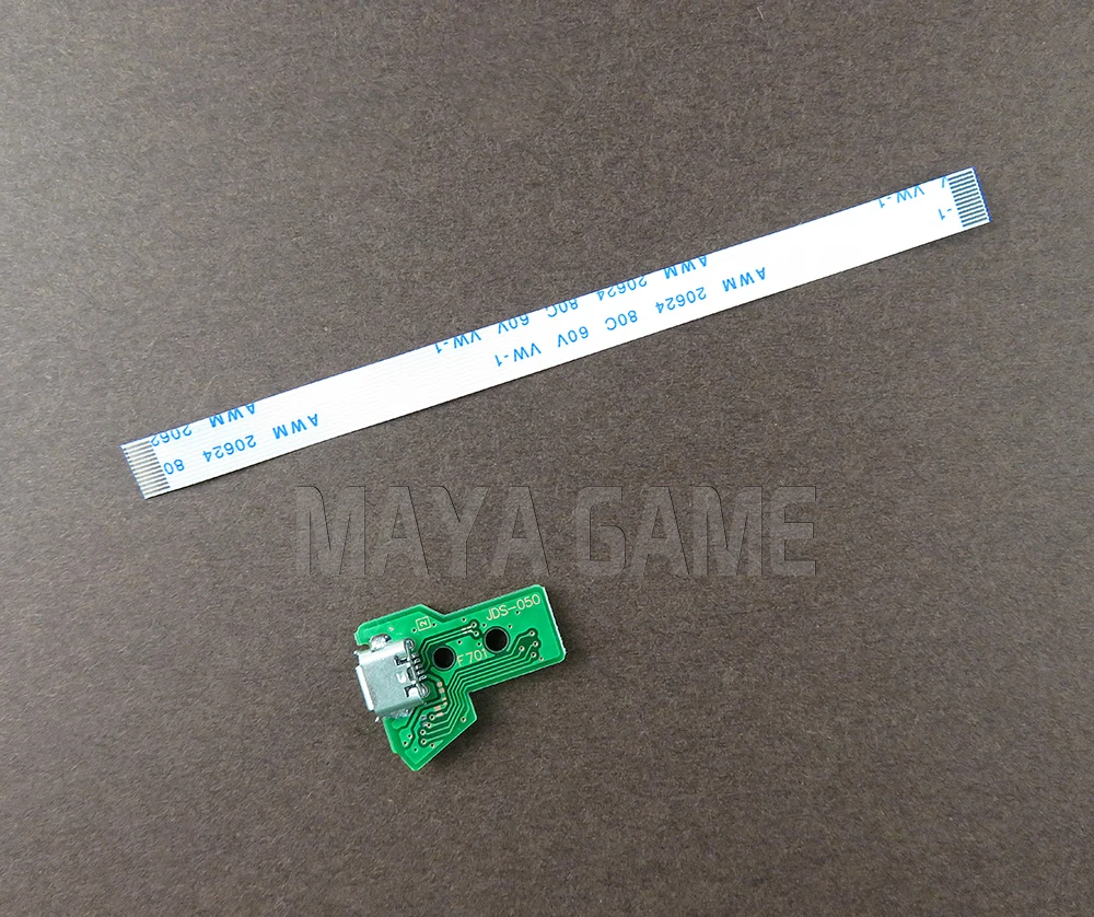 Зарядная Плата USB JDS 001 011 030 040 050 055 с ленточным кабелем для контроллера Playstation 4 PS4