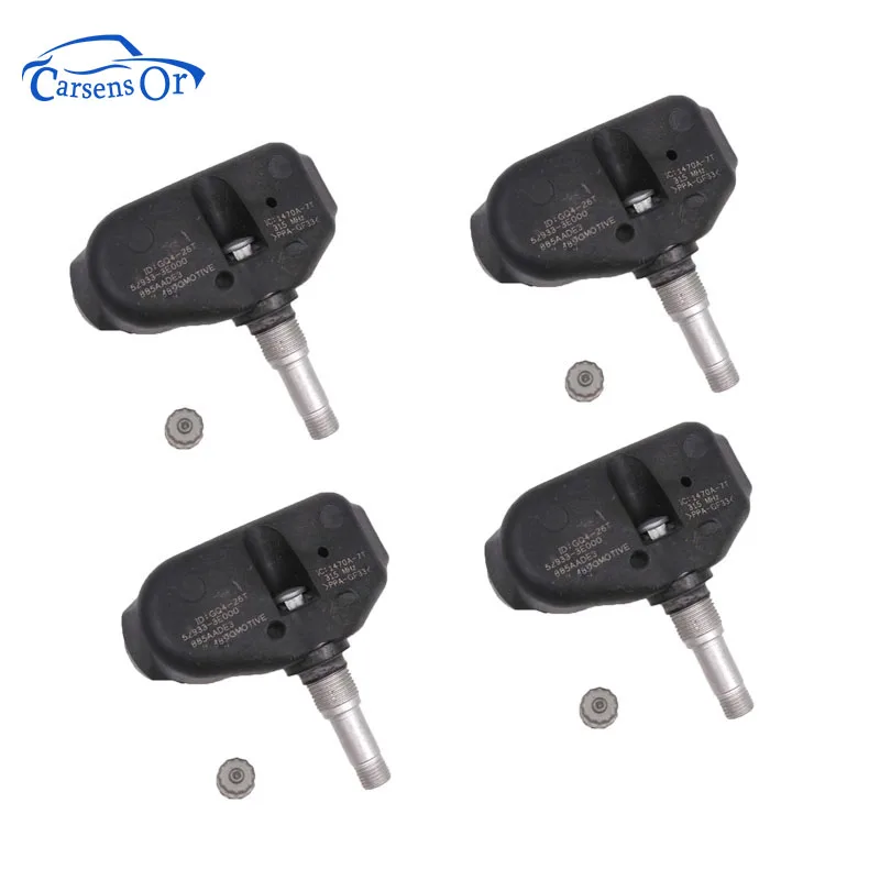 Датчик давления в шинах датчик TPMS 52933-3E000 529333E000 для Hyundai Sonata Tiburon Tuscon Kia Sorento Sportage Amanti