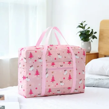 

Foldable Travel Bag Women Large Capacity Portable Shoulder Duffle Bag Animal Printing Waterproof Weekend Luggage Tote Wholesale