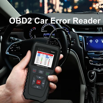

Car Diagnostics YA301 Full Function OBD2 Code Read Scan Tool Turn Off Check Engine Light Live Dada Graph Auto Error Reader