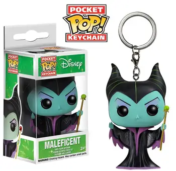 

Funko Pop Pocket Maleficent Keychain Maleficent Mistress of Evil Action Figure Toy