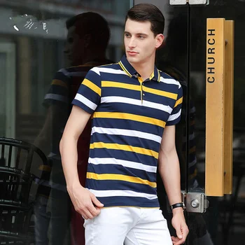 

Short-sleeved men's t-shirt casual breathable half-sleeved top 2854