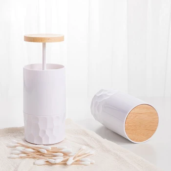 

DINIWELL Automatic Toothpick Holder Container Household Toothpick Storage Box Toothpick Dispenser Cotton Swab Box Storage Box