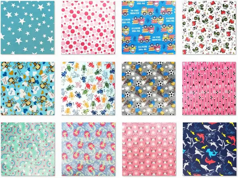 Plain Color Waterproof PUL Reusable Cloth Diaper Material Solid Color TPU Laminated Fabric DIY Diapers Wet Bags Nappy Fabric