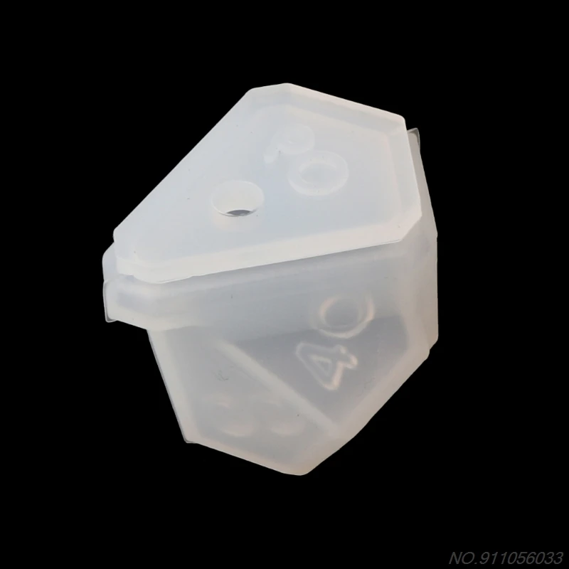 7 Shapes Fillet Square Mold Crystal Epoxy Resin Mold Digital Game Silicone Mould N12 20