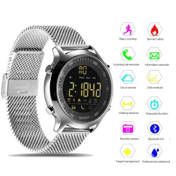 

Digital Watches Activity Tracker for Men IP67 Waterpoof Movement Monitor Pedometer Calorie Counter Bluetooth Smart Watch
