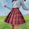 Women Kawaii Cosplay Skirt Harajuku Plaid Preppy Pleated Skirts Lolita Cute Japan Students School Uniforms Faldas Ladies Jupe ► Photo 3/6