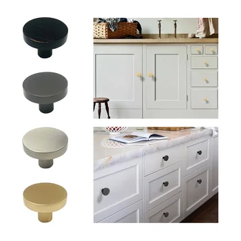 Door Knob Cabinet Furniture Handles Nordic Fresh Cabinet Home Kitchen DIY Wardrobe Dresser Pulls Knobs Door Cupboard Drawer