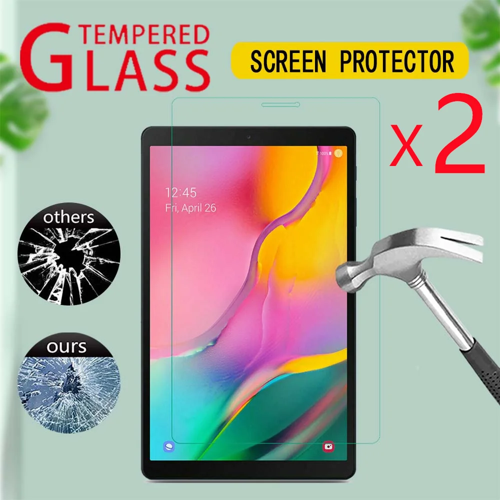 2 Pcs 9H Tempered Glass for Samsung Galaxy Tab A 8.0 2019 T290 T295 Screen Protector SM-T290 SM-T295 Inch Protective Film | Компьютеры и