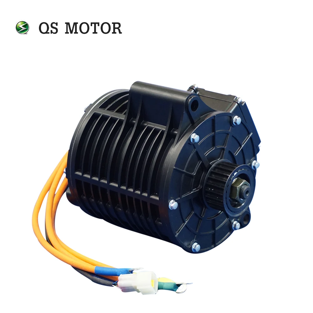 US $258.00 QS Motor 3000W 138 70H mid drive motor powerful 72V 6200rpm center motor for electric motorcycle and bike