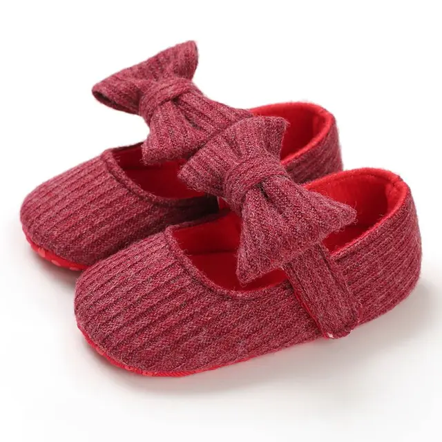 Baby Girls Cotton Shoes Retro Spring Autumn Toddlers Prewalkers Cotton Shoes Infant Soft Bottom First Walkers 0-18M A5-R