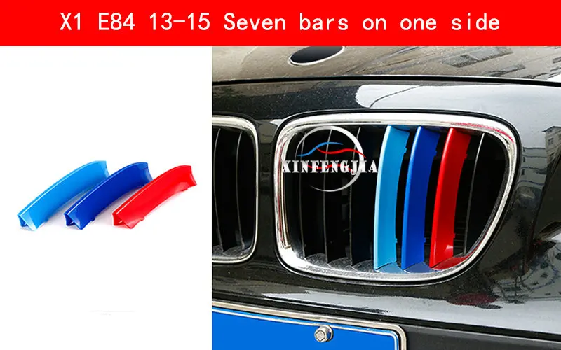 Для BMW X1 X3 X4 X5 X6 E84 E70 E71 F15 F16 F25 F26 G01 G02 G05 м 3 цвета спереди почек вентиляционные решетки решетка радиатора накладка