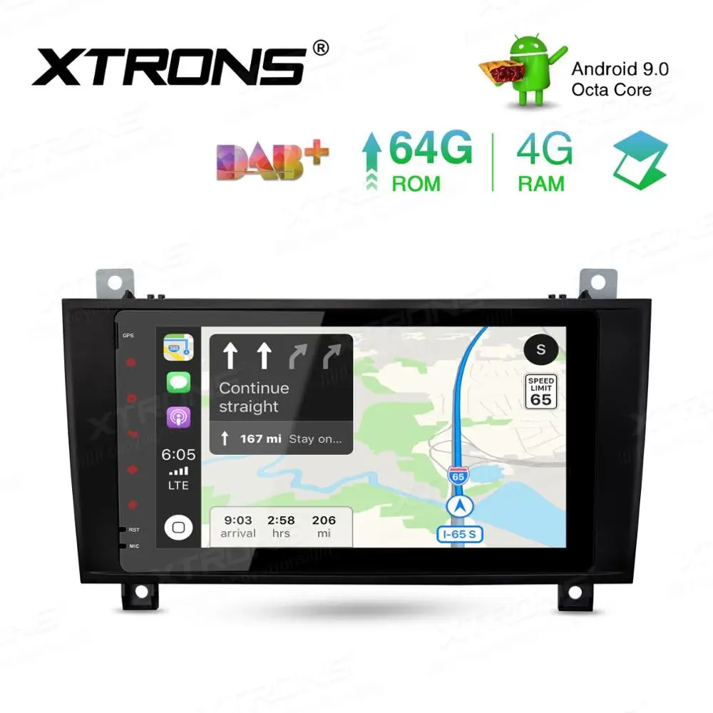 Best 8" Android 9.0 OS Car Navigation GPS Radio for Mercedes-Benz SLK-Class R171 2004-2011 (SLK200 SLK280 SLK300 SLK350 SLK55 AMG) 2