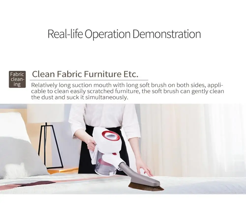 Оригинальный эластичный шланг + набор мягких щеток для ручного беспроводного