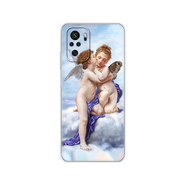 Xiaomi Redmi Note 10 10S Case 4G 5G Silicon Soft Tpu Back On Redmi Note 10 Pro Global Phone Cover Note10 S Bumper Etui Funda