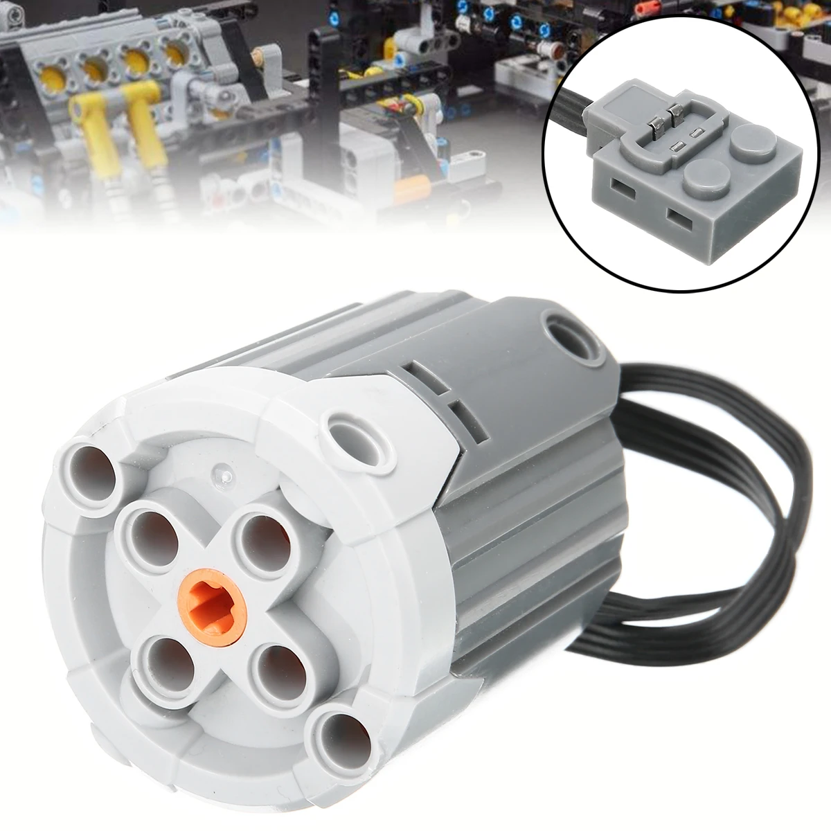 Us 498 30 Off9v Electric Power Functions Extra Large Motor Xl 8882 Motor For Lego Technic Series Insert Blocks Electromechanical Accessories In Dc