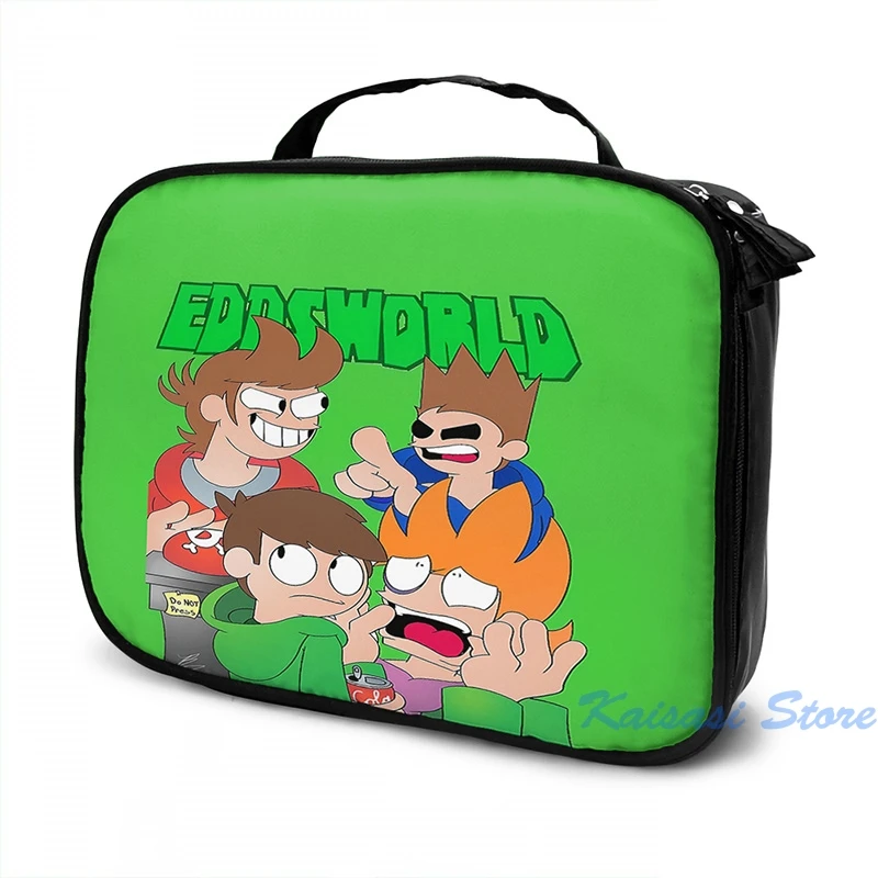 Забавный графический принт Eddsworld The End рюкзак с USB зарядкой мужские школьные сумки