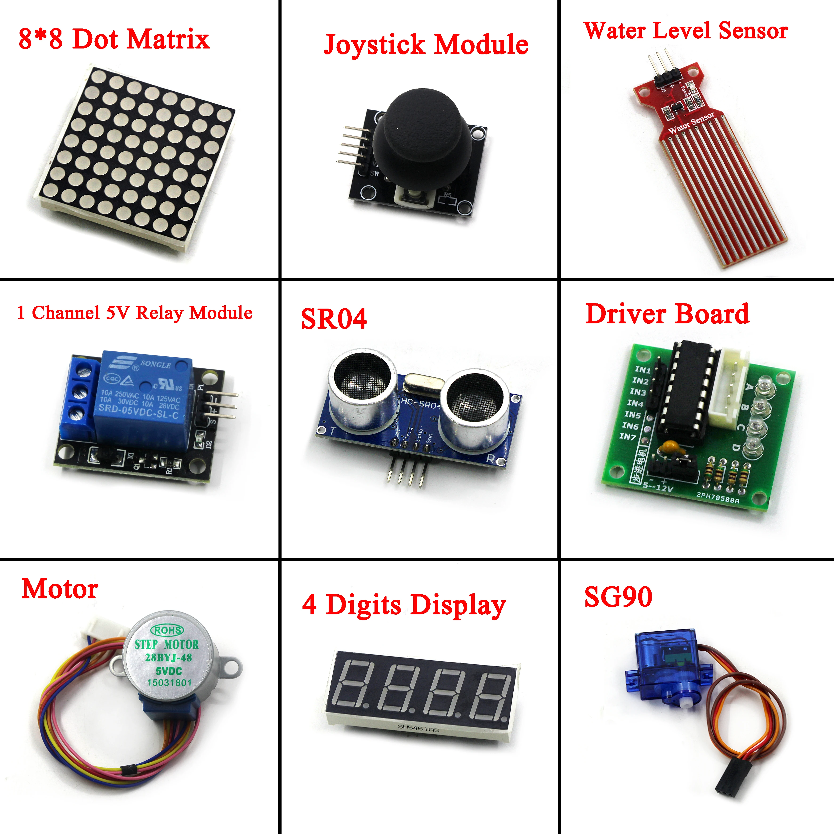 Стартовый набор Uno R3 макетная плата и держатель шаговый мотор/сервопривод/1602 ЖК