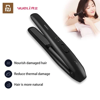 

Xiaomi YueLi Wireless Mini Hair Straightener Wireless 2500mAh USB Charging Portable Power LED Indicator Small Size